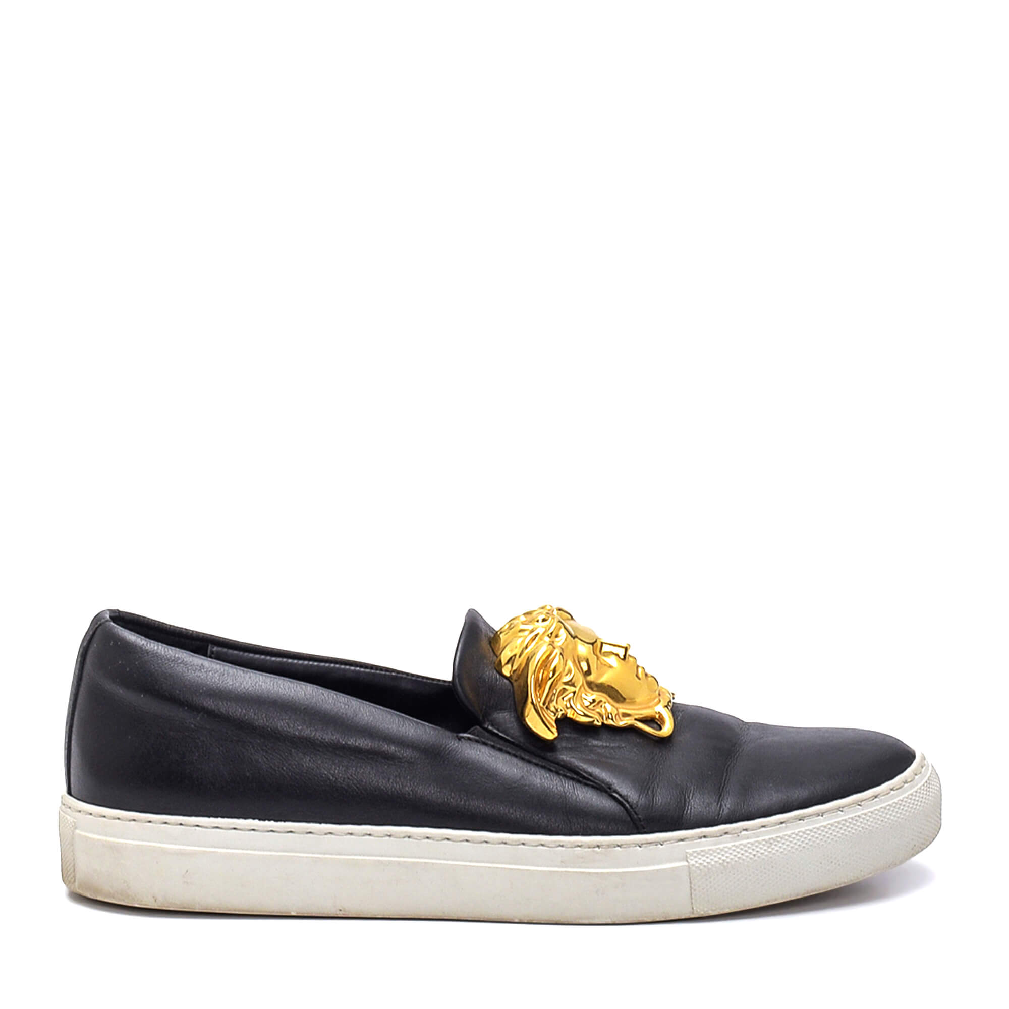 Gold slip on sneakers new arrivals